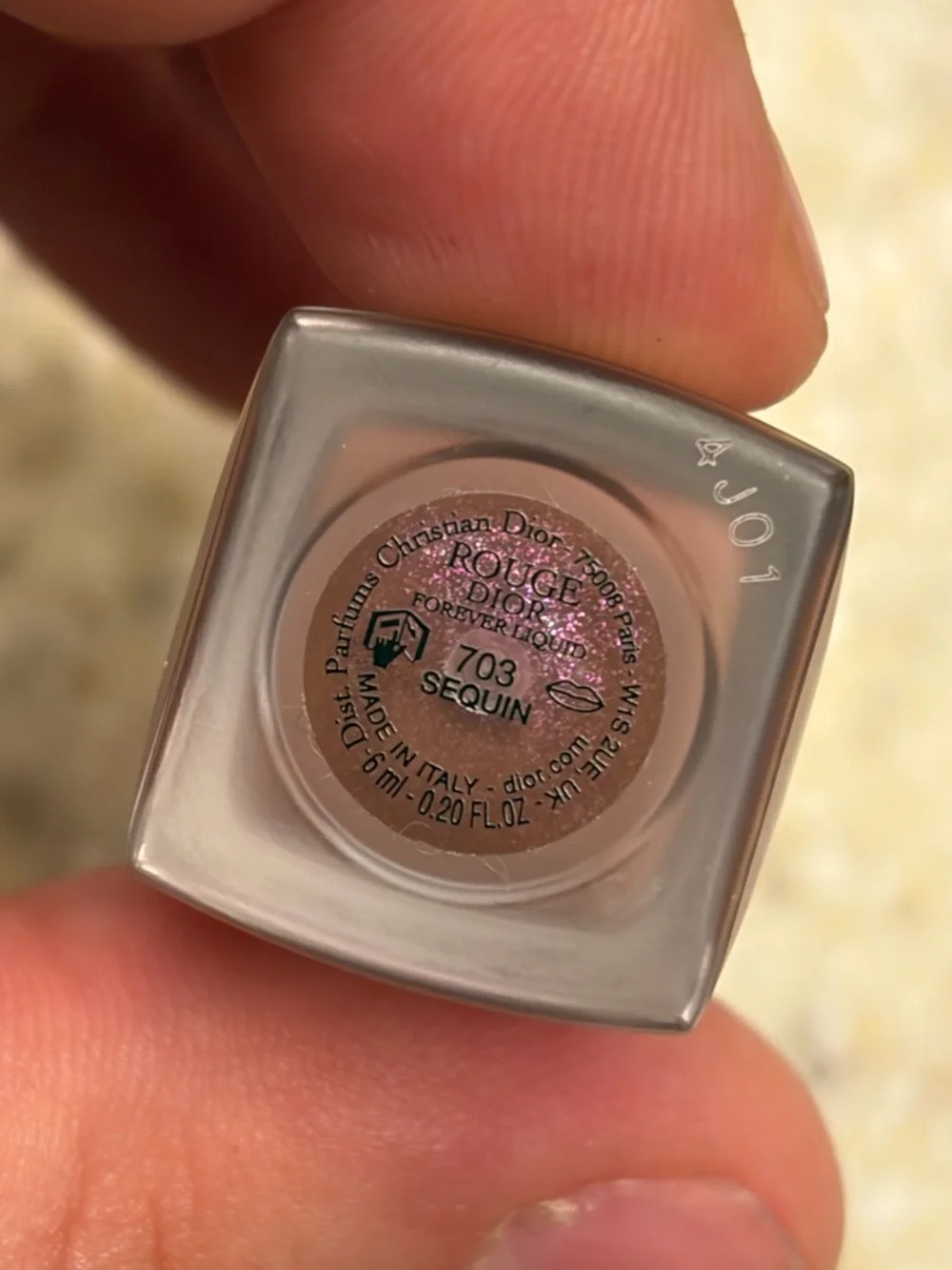 Rouge Dior Forever Liquid Sequin Lipstick - 703 Sequin - Picture 1 of 3
